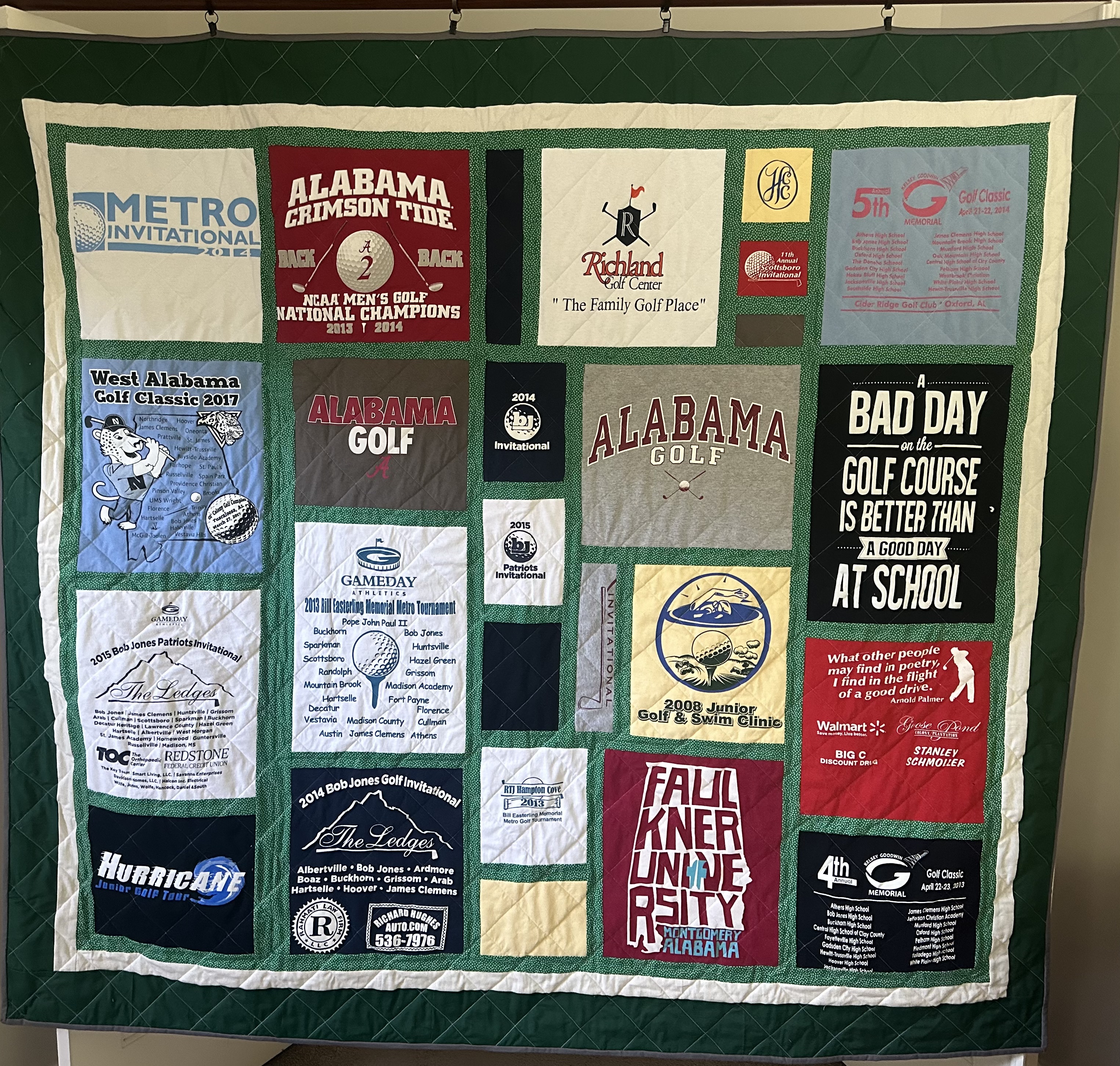 Double-Sided T-Shirt Quilt